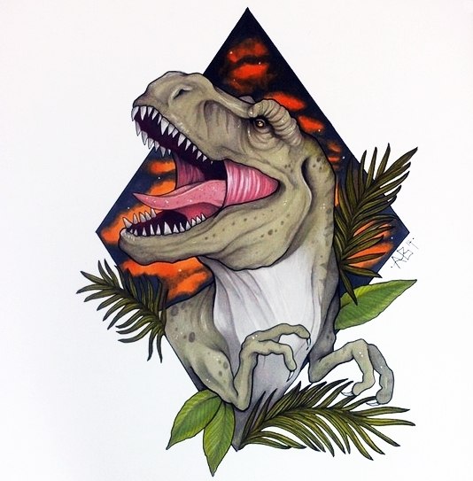 Картинки по запросу Значение тату динозавр
